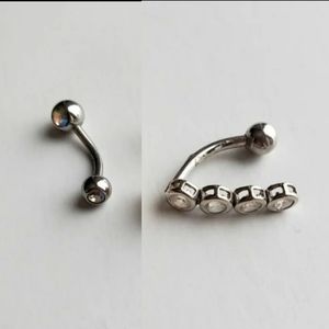 2 Bellybutton rings